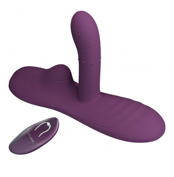 Pretty Love - Nodding Heating Bead Thrusting Vibrator (Wireless Remote - Chargeable) Pretty Love - Nodding Heating Bead Thrusting Vibrator (Wireless Remote - Chargeable)